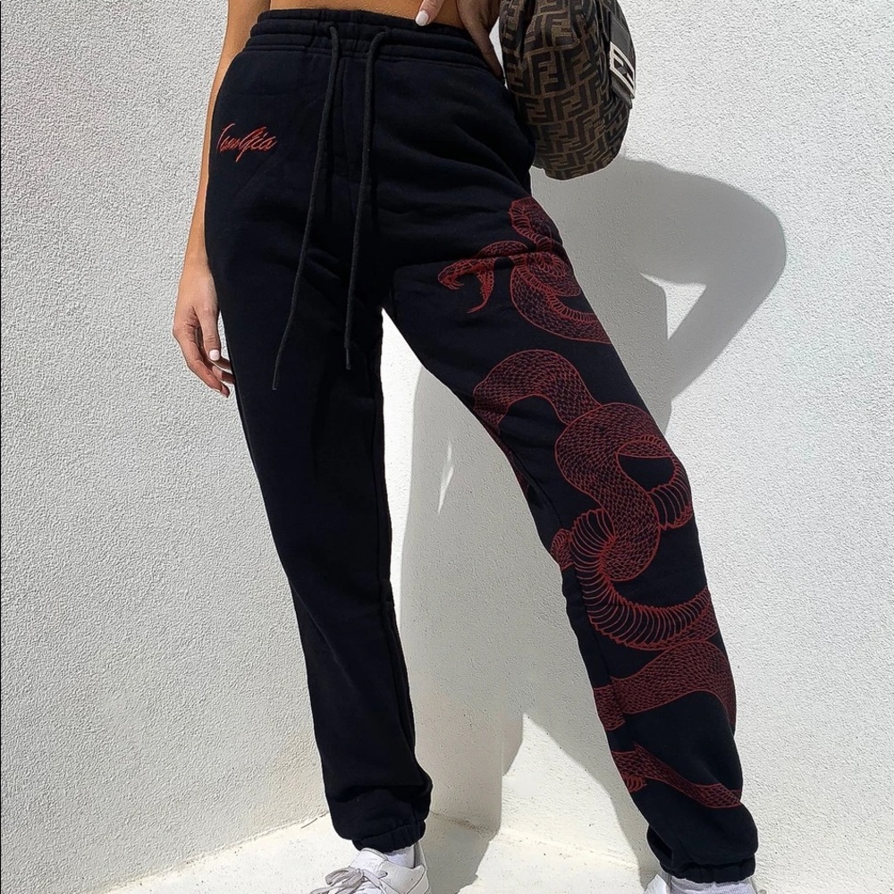 I am gia black astrea pants